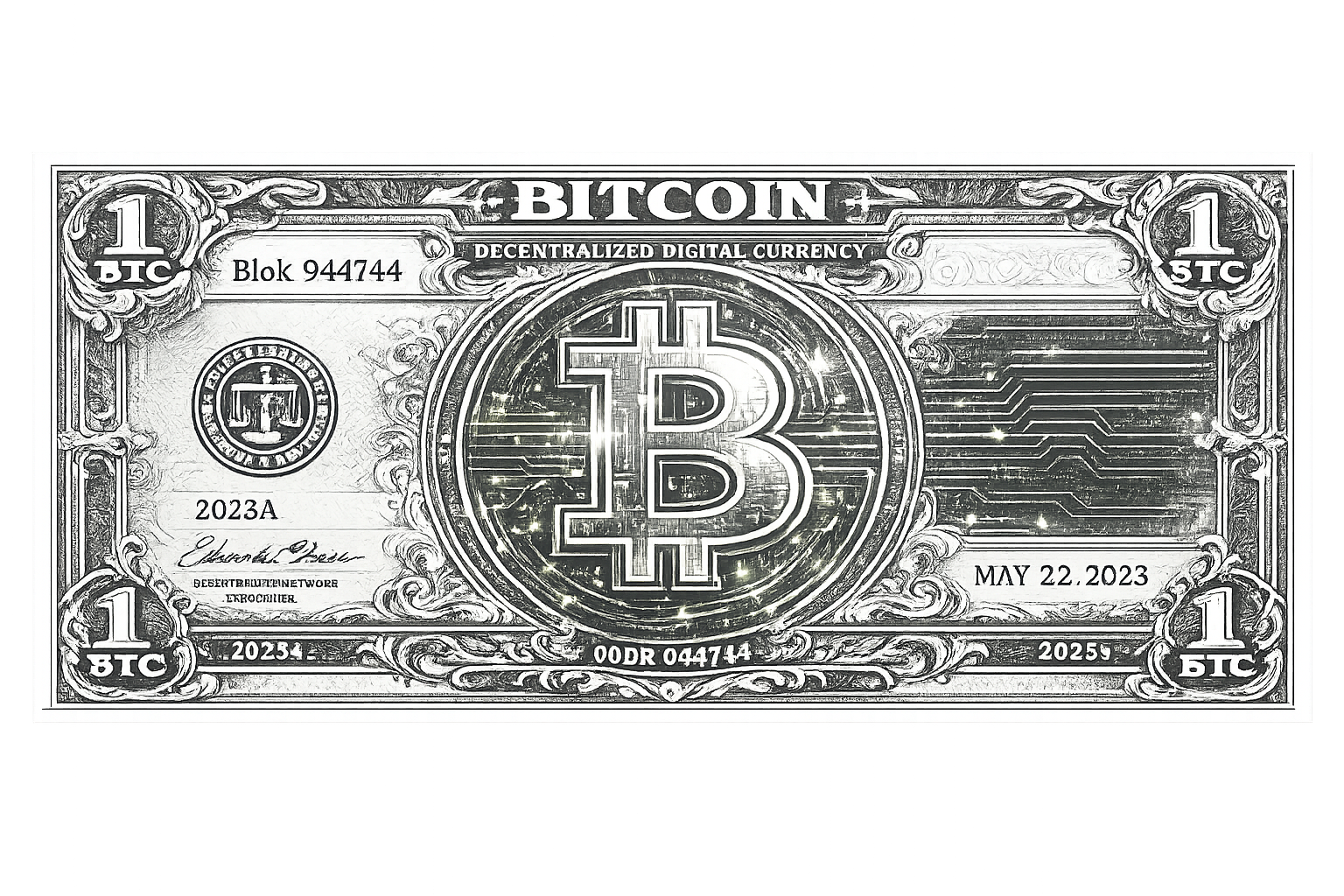 Bitcoin grafika